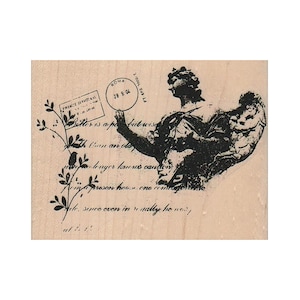 Roma Poststempel Hintergrund STEMPEL, Statue Stempel, Schriftzug Stempel, Postkarten Stempel, Poststempel Stempel, Hintergrund Stempel, Mail Stempel