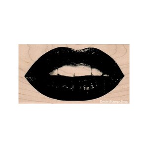 Lips RUBBER STAMP, Woman Stamp, Lady Rubber Stamp, Kissing Stamp, Lipstick Stamp, Lips Stamp, Kissing Lips Stamp, Kiss Stamp