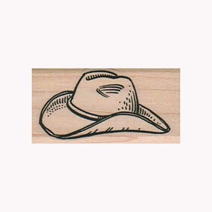Cowboy Hut STEMPEL, Cowboy Stempel, Viehzucht Stempel, Viehzüchter Stempel, Cowboyhut, Cowboyhut Stempel, Reiten Stempel, alter Westen