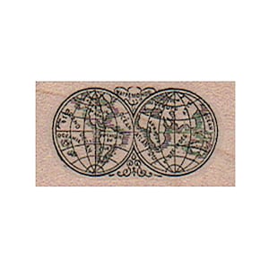 Kreis Karte der Erde STEMPEL, Landkarte Stempel, Hintergrund Stempel, Mixed Media Stempel, Reise Stempel, Welt Stempel, Globe Stempel, Collage, World