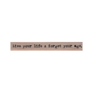 Lebe Dein Leben STEMPEL, Inspiration Stempel, Be Yourself Stempel, Motivation Stempel, Rebel Stempel, Embrace Weirdness Stempel, Altersstempel
