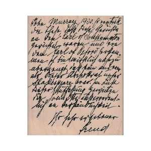 May include: A vintage postcard with a handwritten message in black ink. The message reads: "Sohn Murray, 1900. so restrik die these, da&szlig; diese Gerichten an defe Carl of Southampton gerichteten waren und von derm Carl of Oxford herfan. men. If bintwirftlich ekhezu aberhengt, dass sie auderer als Neste Abisoftral unser Shakespeare orer, som dust Recher sch&ouml;ffessing geweten, die sond te inſterordent- Mis on Ihr sehr erhebener freud"