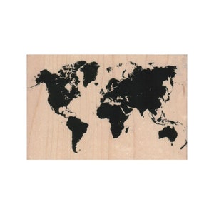 Weltkarte Hintergrund STEMPEL, Stempel Karte, Hintergrund Stempel, Mixed Media Stempel, Reise Stempel, Weltkarte Hintergrundstempel