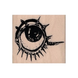 Steampunk Eyeball RUBBER STAMP, Steampunk Eye Stamp, Steampunk Stamp, Eyeball Stamp, Looking Eye Stamp, Lunatique Eyeball Stamp, Eyes