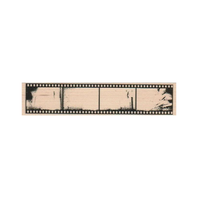 Film Strip RUBBER STAMP Film Stamp Mixed Media Stamps Mixed Etsy