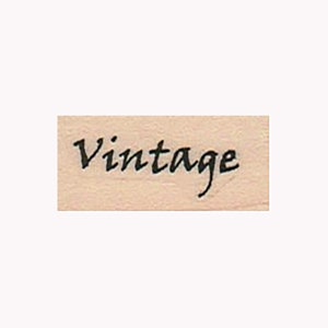 Vintage STEMPEL, ausgefallener Vintage Stempel, Vintage Wort Stempel, Vintage Schreibstempel, Wortstempel, Era Stempel, Altersstempel, Zeitstempel, Vintage