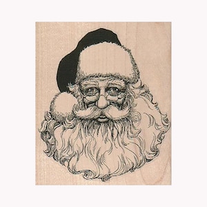CARIMBO DE BORRACHA COM O ROSTO DO PAPAI NOEL, CARIMBO ... DE NATAL, CARIMBO DE X-MAS, CARIMBO DE SÃO NICOLAS, CARIMBO DE FERIADO, SÃO NICOLAU