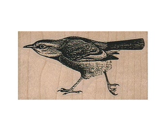 Small Walking Bird RUBBER STAMP, Swallow Stamp, Bird Stamp, Bird Watchers, Bird Lovers Stamp, Small Bird, Bird Gift, Outdoor Stamp, Wildlife