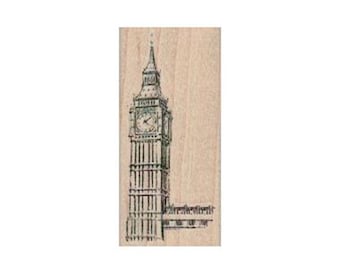 Big Ben RUBBER STAMP, London Stamp, Europe Stamp, Travel Stamp, Attraction Stamp, Palace of Westminster Stamp, Westminster Stamp, Clock, UK