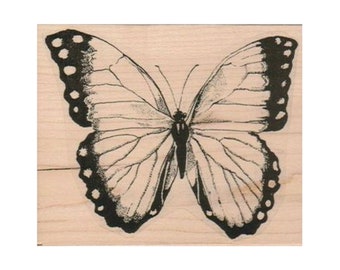 Sello de goma de mariposa, sello de naturaleza, sello de insectos, sello para exteriores, sello de mariposa monarca, sello para amantes de las mariposas, sello de mariposa, sello de insectos voladores