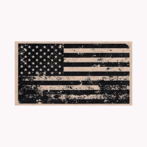 Tampon en caoutchouc grunge drapeau américain, tampon drapeau, techniques mixtes, tampon patriotique, tampon drapeau américain, timbre du 4 juillet, timbre de l'Amérique, drapeau des États-Unis