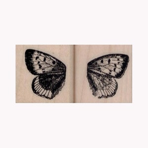 Butterfly Wings Set RUBBER STAMP, Butterfly Stamp, Wings Stamp, Nature Stamp, Insect Stamp, Butterflies Stamp, Lepidopterist Stamp, Papillon