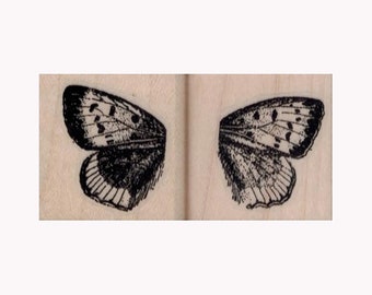 Butterfly Wings Set RUBBER STAMP, Butterfly Stamp, Wings Stamp, Nature Stamp, Insect Stamp, Butterflies Stamp, Lepidopterist Stamp, Papillon