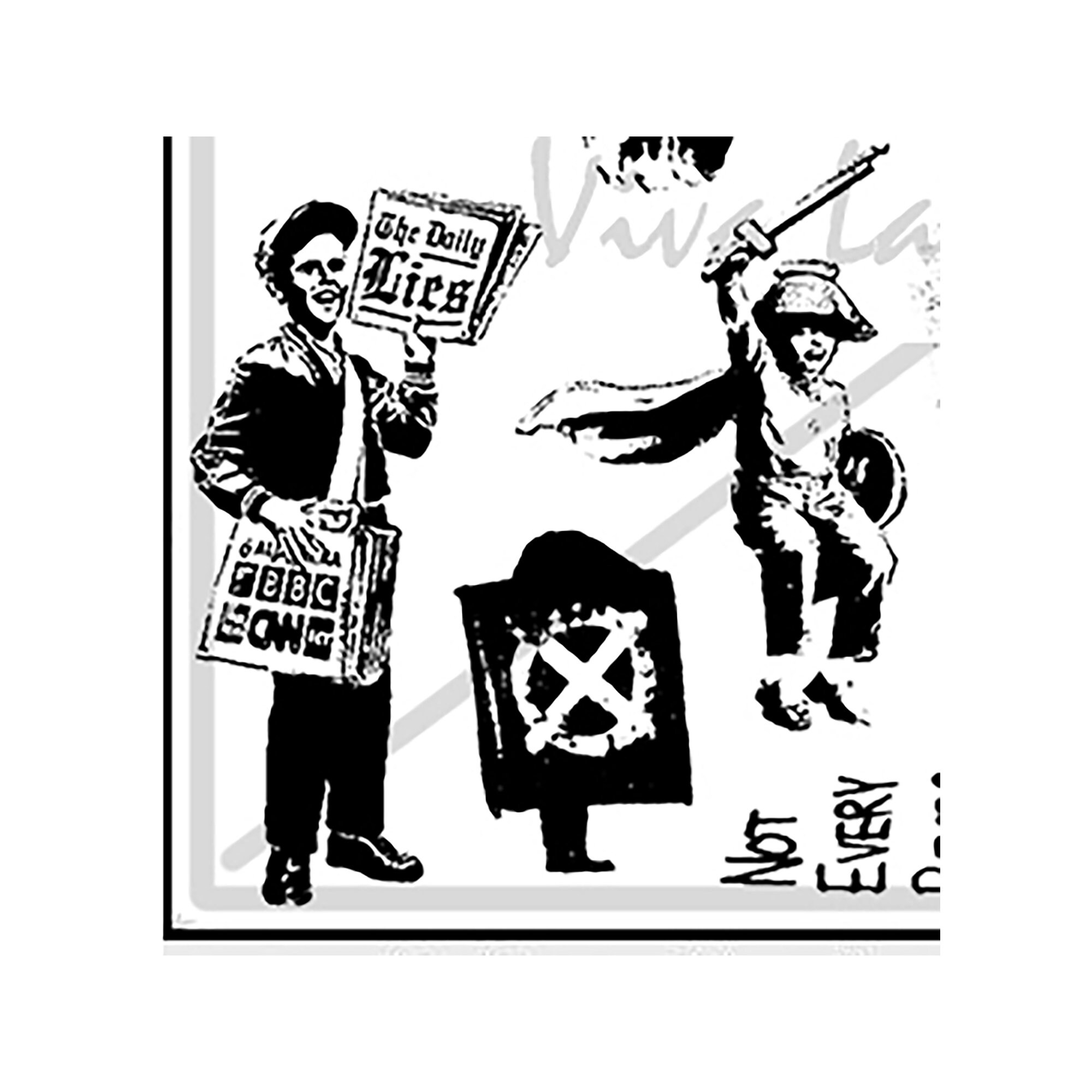 Banksy Collection Unmounted Rubber Stamp Plate Banksy Stamps Etsy