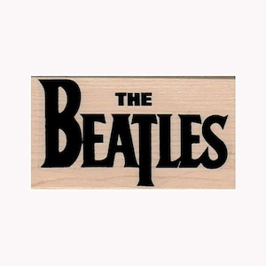 The Beatles RUBBER STAMP, Beatles Stamp, Fab Four Stamp, Beatles Lover Stamp, John, Paul, Ringo, George, Rock Music Stamp, Bandas Famosas