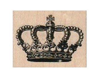 Crown RUBBER STAMP, Royalty Stamp, Crown Stamp, King Stamp, Queen Stamp, Prince/Princess, Royal Family Stamp, Monarchy Stamp, Kingdom Stamp