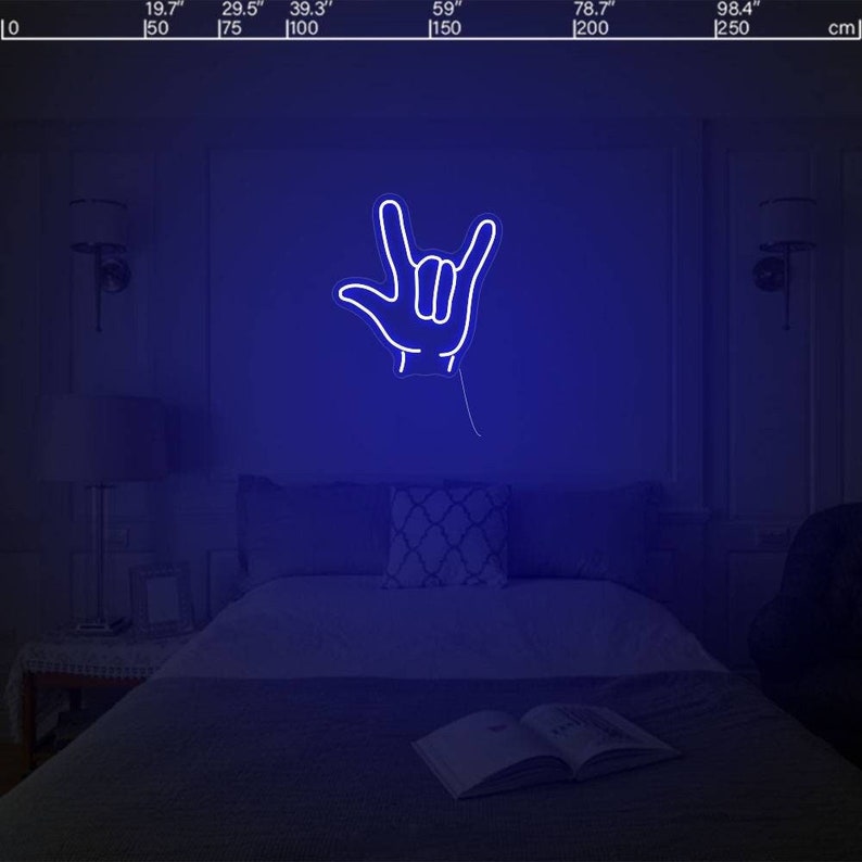 Rock and Roll Sign Rolling Stones Music Led Neon Light - Etsy