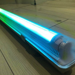 Digitale led-balk, rgb-lichtbuis, magische led-lamp, rgb led-lampfotografie, RGBW led, gamerskamerlicht, gloeibuis, aura omgevingslicht afbeelding 6