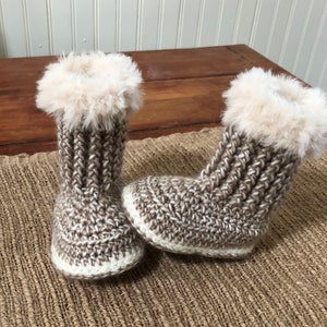 Crochet Ugg Style Booty Pattern-Instant Download PDF image 3