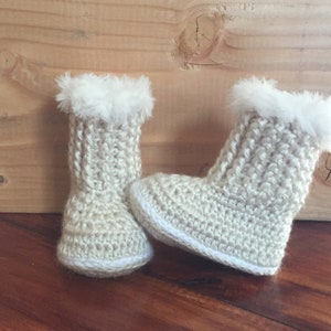 Crochet Ugg Style Booty Pattern-Instant Download PDF image 7