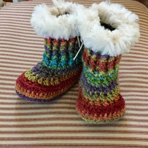 Crochet Ugg Style Booty Pattern-Instant Download PDF image 10