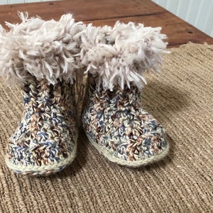 Crochet Ugg Style Booty Pattern-Instant Download PDF image 4