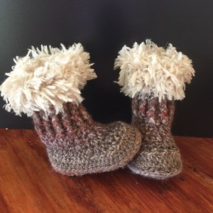 Crochet Ugg Style Booty Pattern-Instant Download PDF image 9