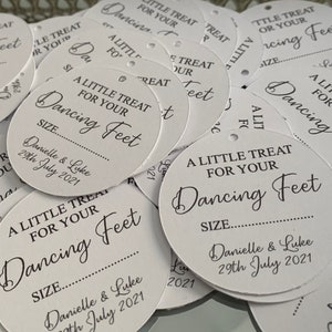 A little treat for your dancing feet tags