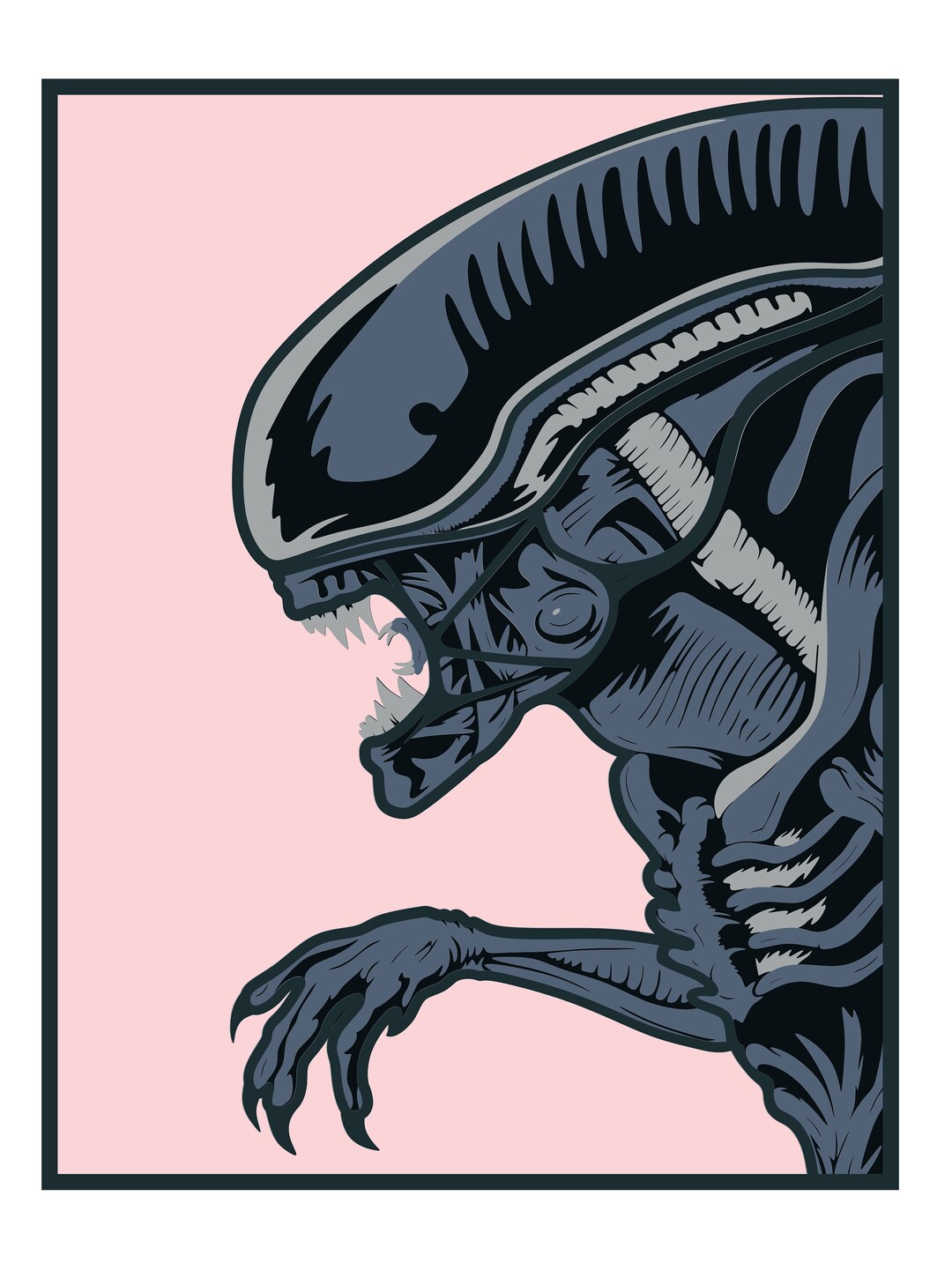 Alien - Layered Design for Cutting - Digital File for Craft and Decor ...