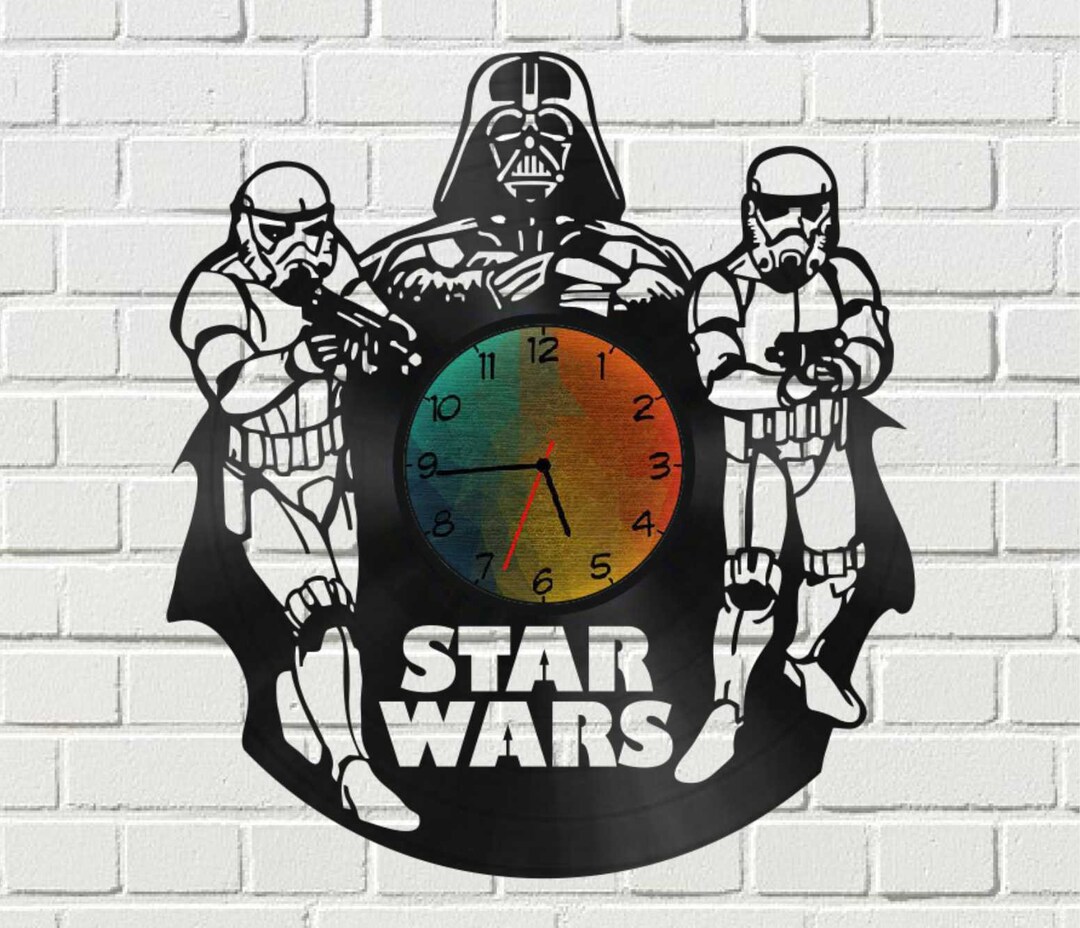 Star Wars Clock - Digital Format for Laser Cutting - Etsy