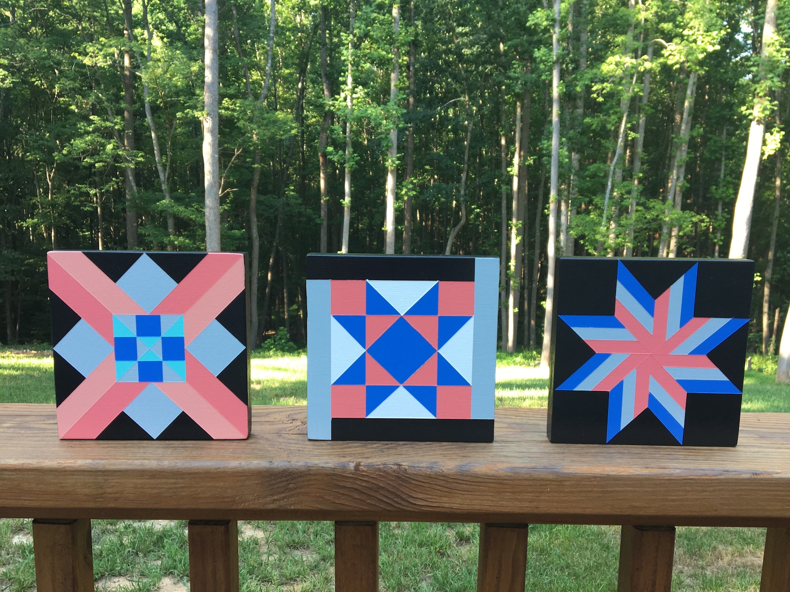 Barn Quilts / Wood Signs / Tennessee / Mini Barn Quilts / Etsy