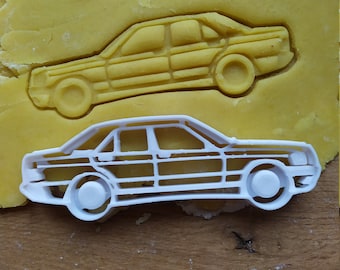 Similar to Mercedes Benz 190E W201 Shape Cutter Cookie Cutter Car Salt Dough Playdough Car