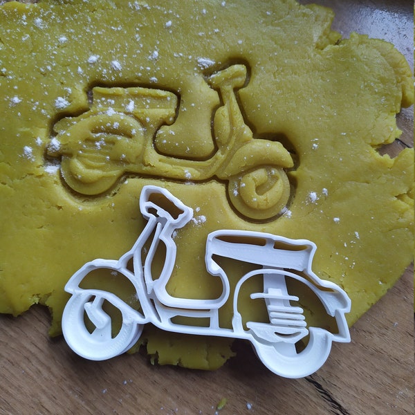 Similar to Vespa Roller Scooter Cookie Cutter Shape Cookie Cutter Salt Dough Plasticine