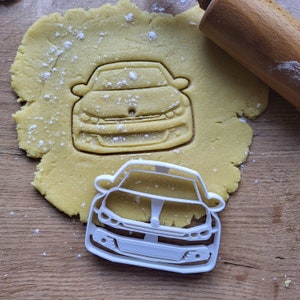 NEW Similar VW Scirocco 3 side or front cutter cookie cutter shape Bulli Bus