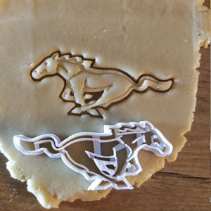 Mustang Horse Cutter Shape Cookie Cutter Clay Salt Dough