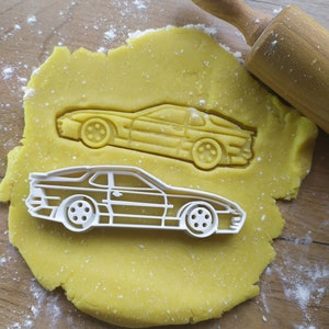 Similar to sports car 944 cookie cutter shape cookie cutter salt dough plasticine