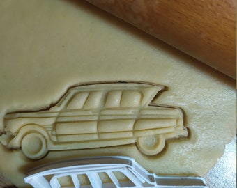 Vergelijkbaar met Citroen Ami 6 cookie cutter vorm cookie cutter plasticine zoutdeeg