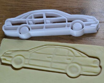 Similar to Omega B Limo cookie cutter cutter mold salt dough playdough