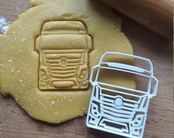 NUEVO similar a Mercedes Actros cortador de galletas forma cortador de galletas cortador de coche masa de sal