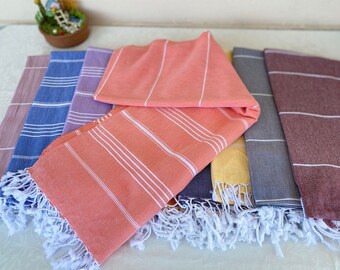 Turkish Towel,Beach Towel,Pesthemal, Hammam Towel,Bath Towel Set,Yoga Towel,Bridesmaid Gift Towel,Bulk Towel,Throw Blanket,