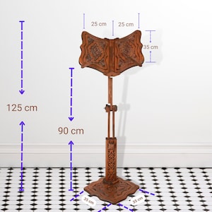 Soporte para el Corán de altura ajustable, atril grande, mesa de lectura, soporte para la Biblia, mesa de lectura, regalos de Ramadán, productos islámicos, regalos de Navidad