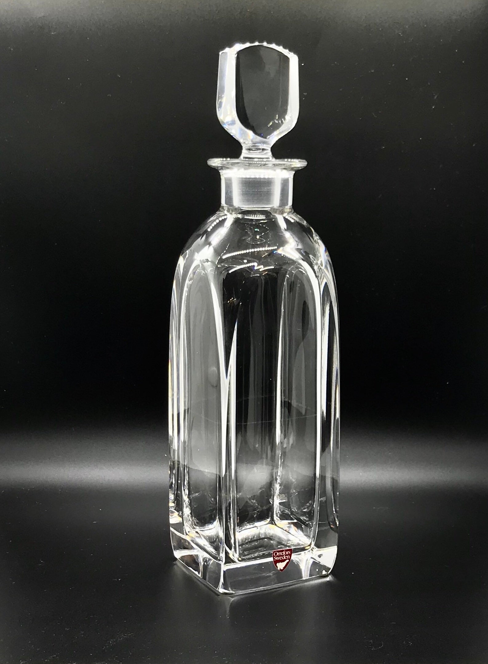 Decanter Orrefors Decanter Vintage Orrefors Decanter Etsy