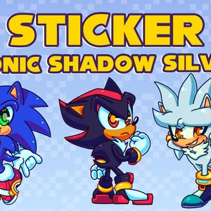 Hedgehog Lovers (Sonic X Shadow) SFW Very Cute Trust Me Sticker