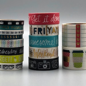 Planner Washi Tape Samples