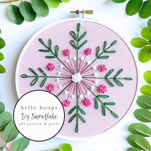 Ivy Snowflake Pattern