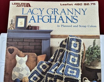 Leisure Arts Granny Square Baby Afghans