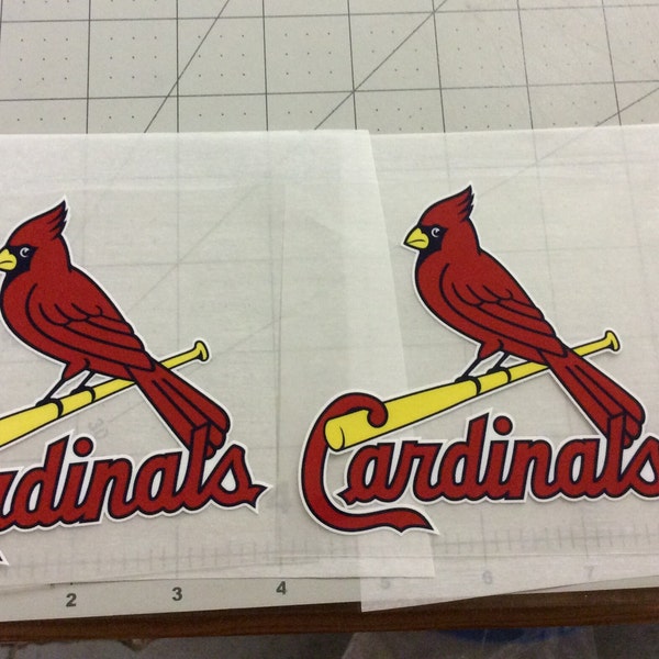 St Louis Cardinal Ready to Press Transfer Etsy