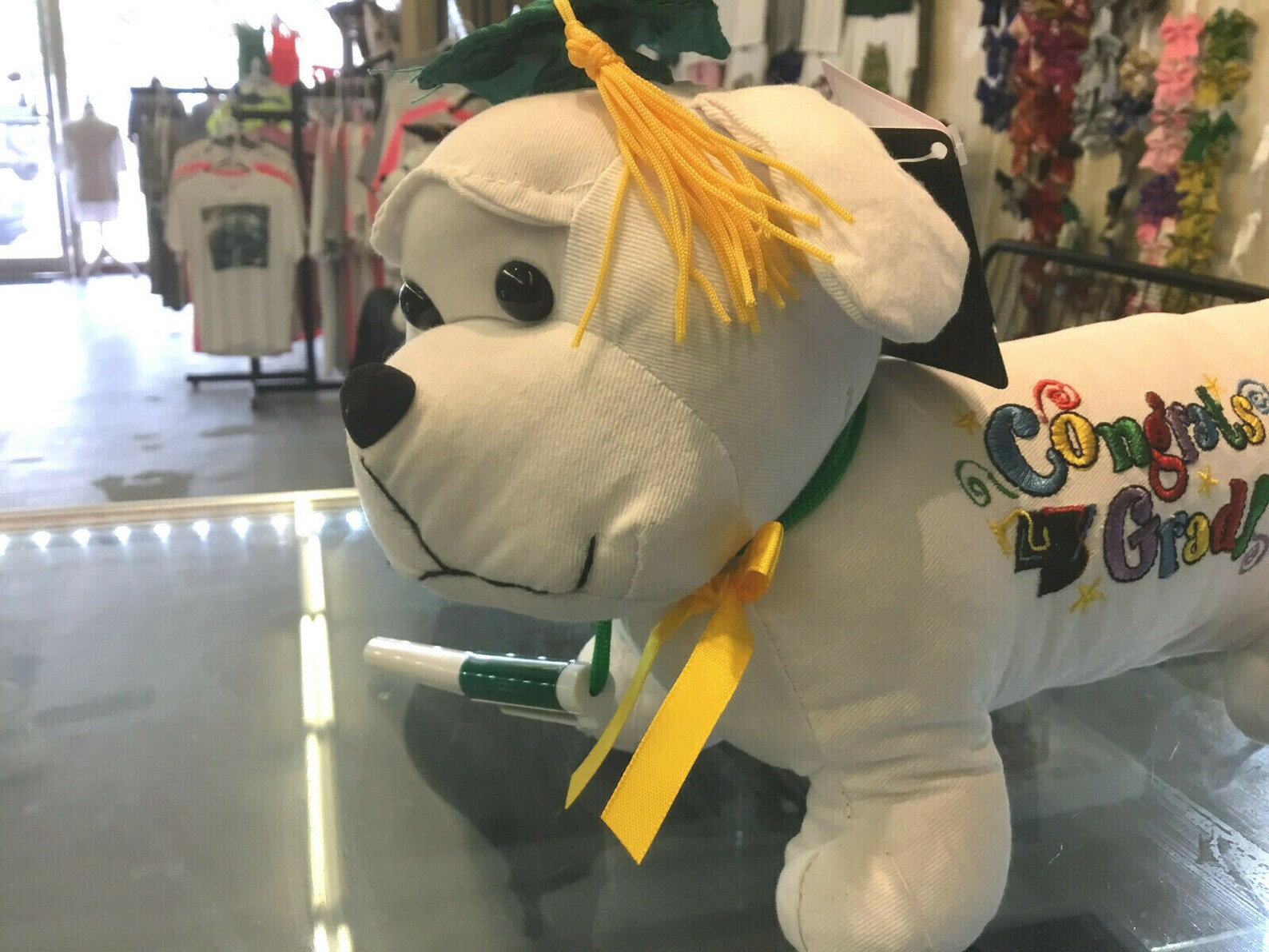 Graduation Autograph Stuffed Dog With Pen Congrats Grad 12 | Etsy