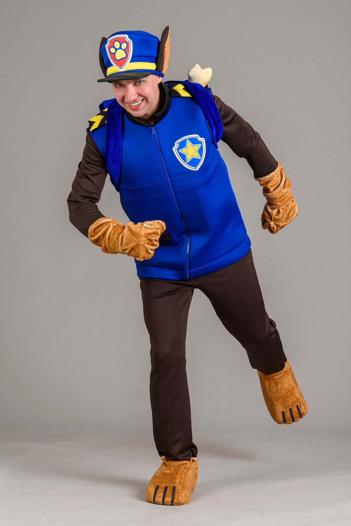 Diy Chase Paw Patrol Costume Rekaprinting