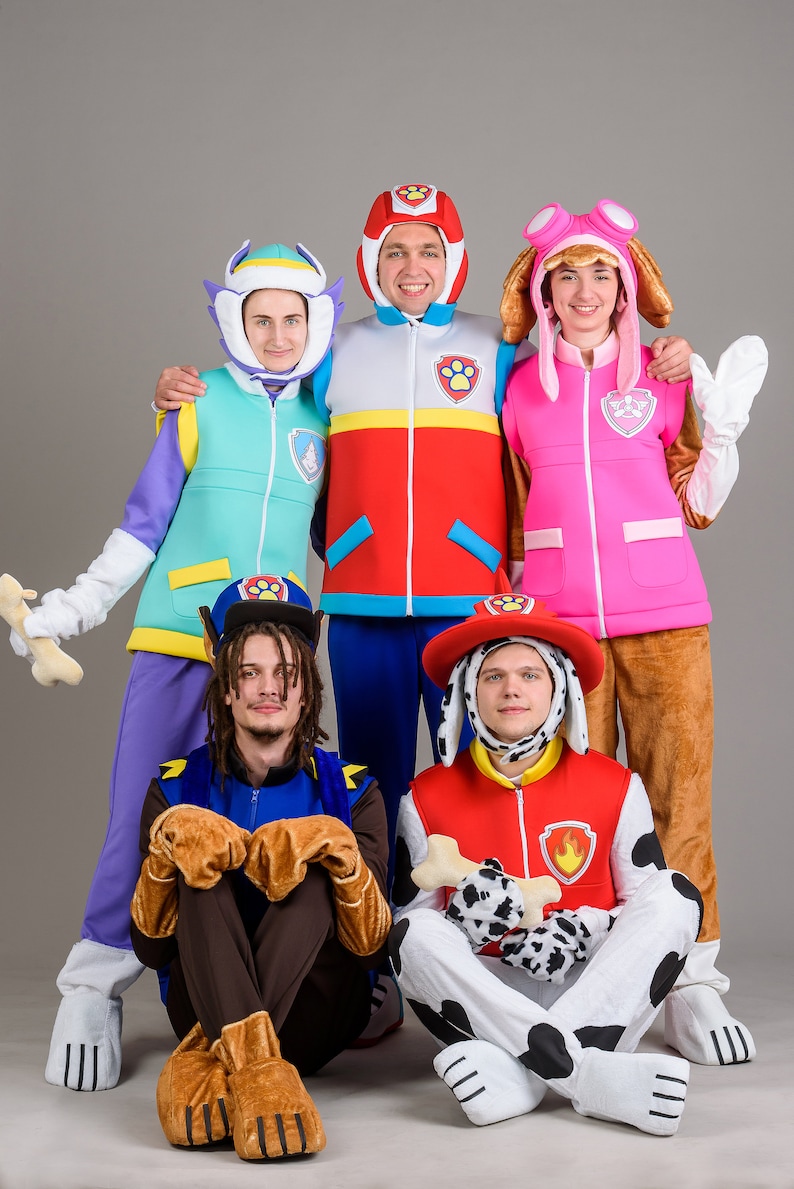 Paw Patrol Marshall carnival cosplay costume for adult Etsy